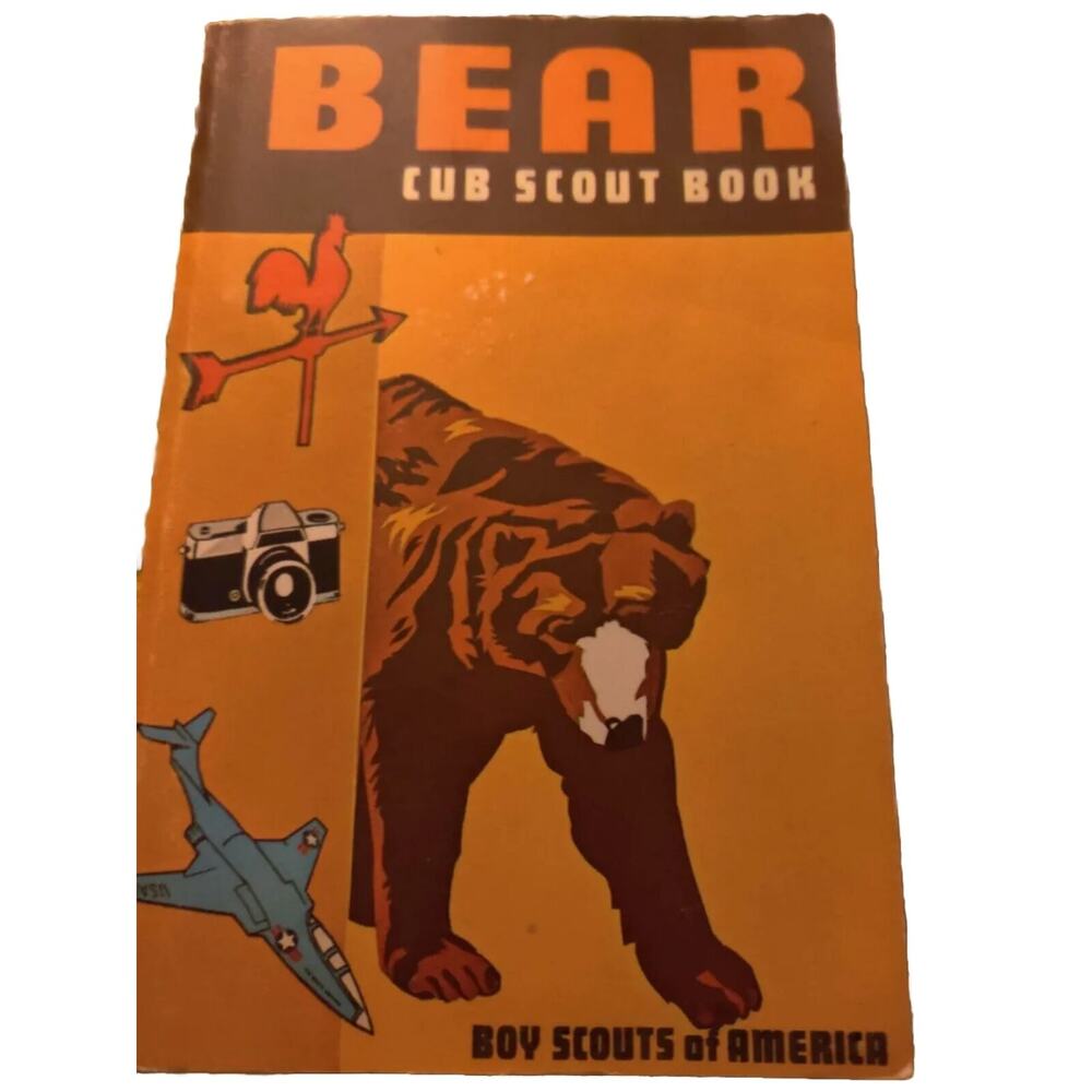 Vintage Boy Scouts BSA Bear Cub Scout Book 1977 Printing Copy 1967